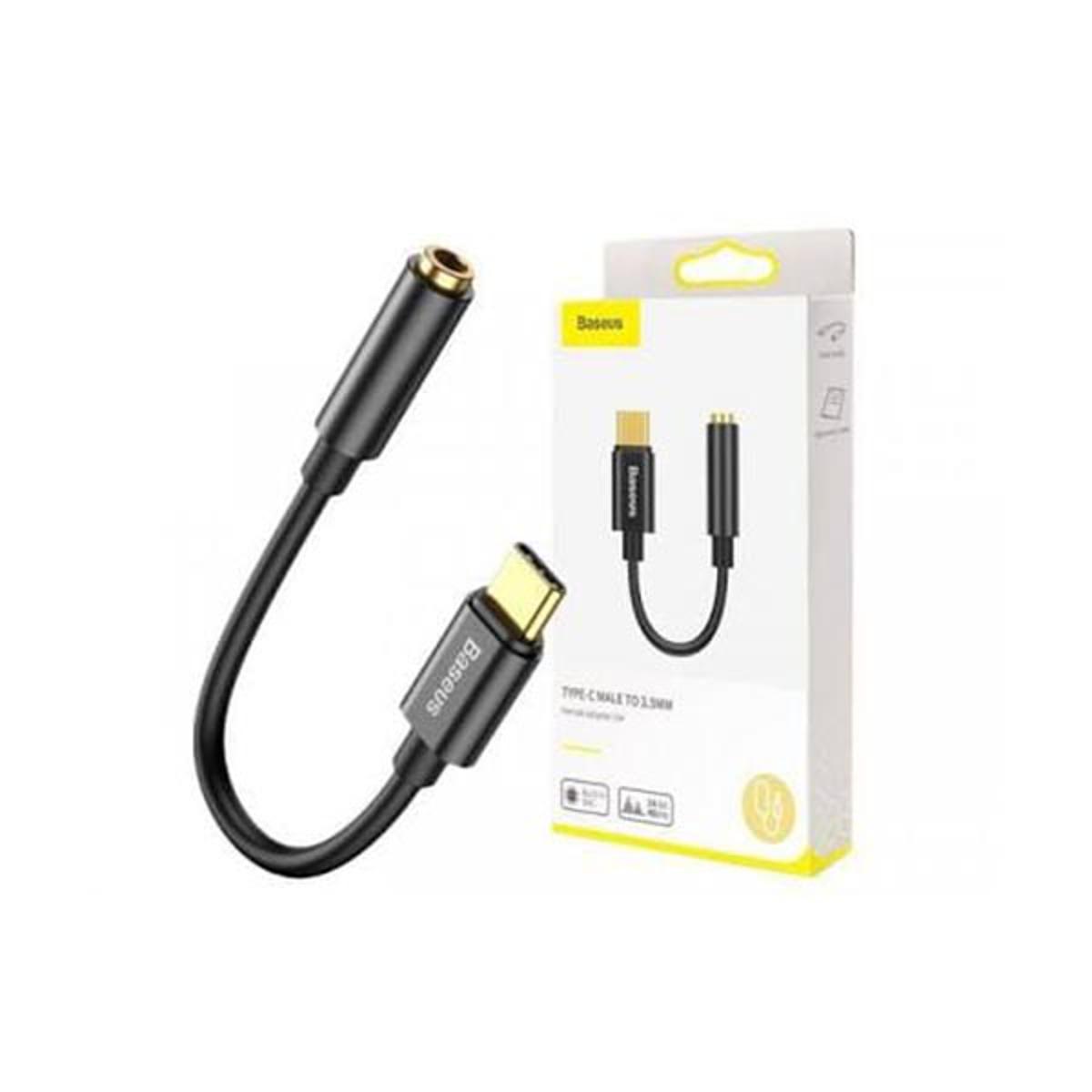 Baseus L54 Type C to 3.5mm Aux Adapter Audio Adapter Type-C to 3.5mm Jack Headphone Type C Audio Converter Adapter. 
