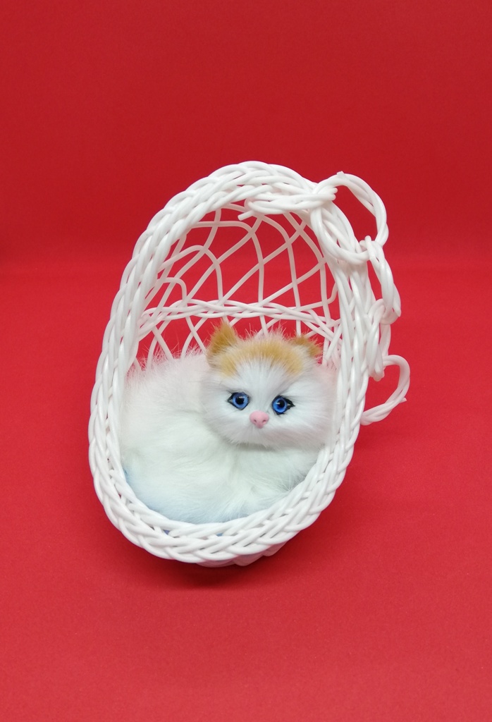 Basket Cat with Sound. 