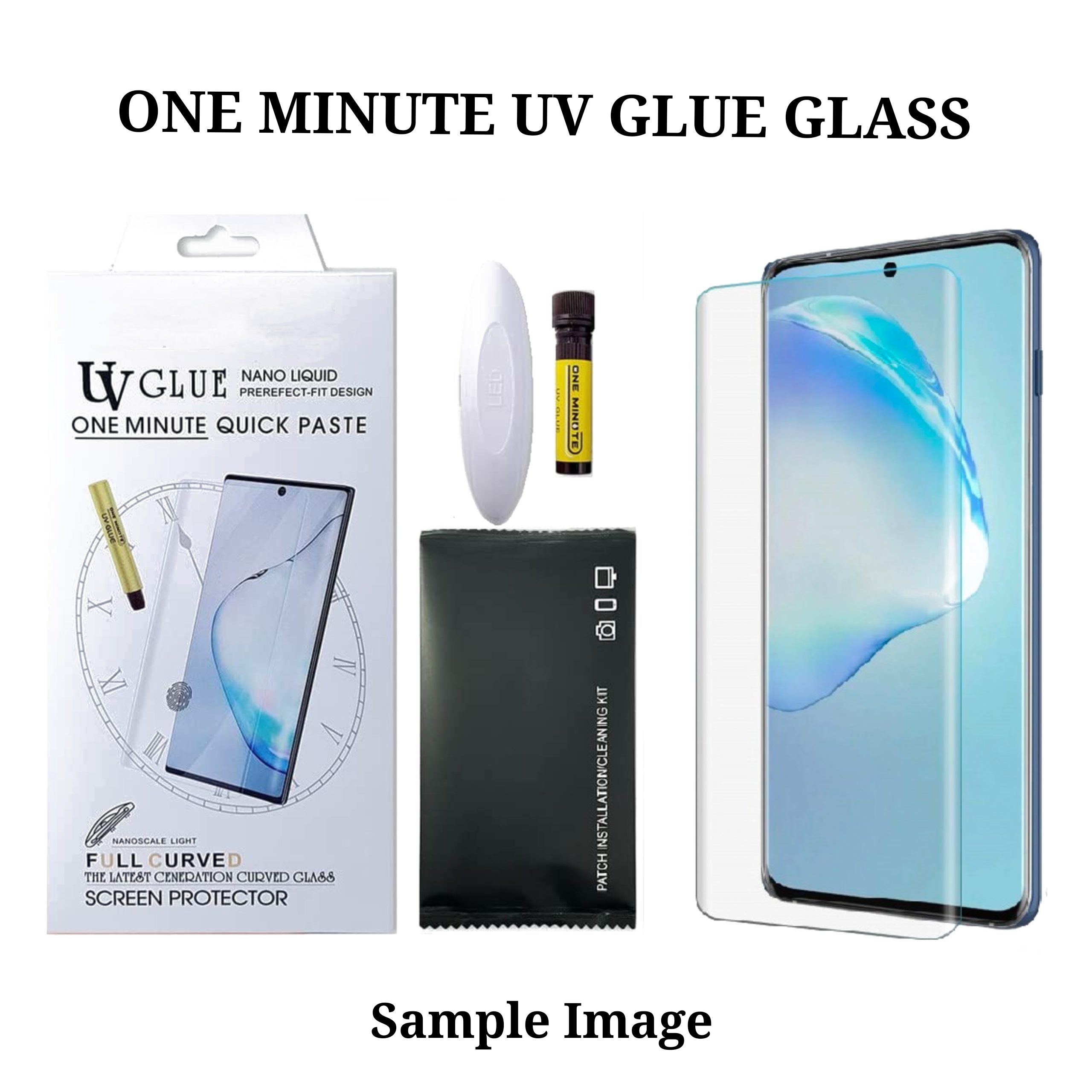For Samsung Galaxy S20 - One Minute UV Glue Curved Screen Protector