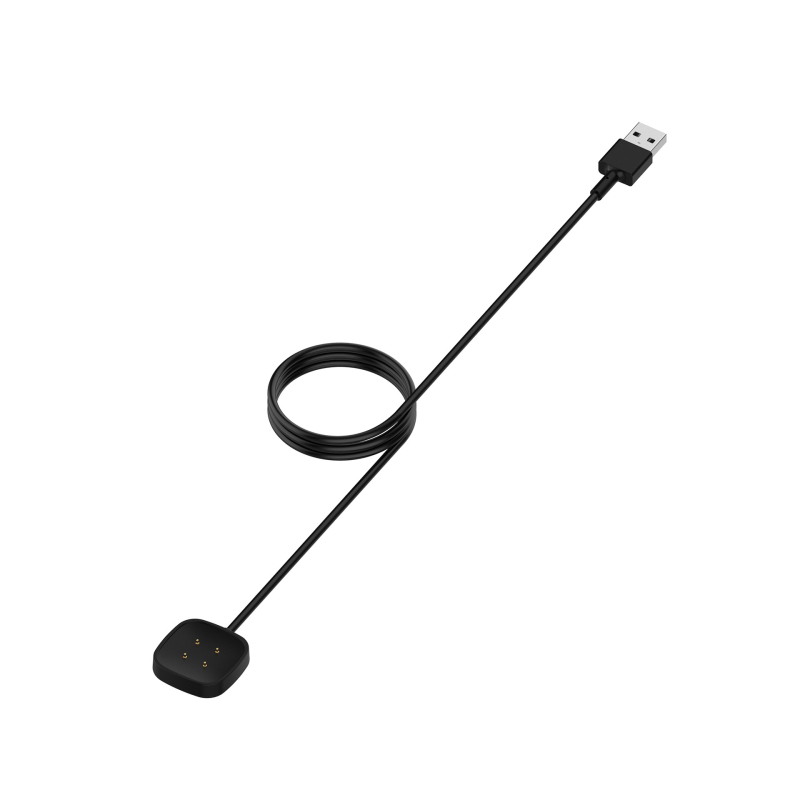Charging Dock For Fitbit Versa 3/sense Smart Watch Charger Cable USB Charging Data Cradle For Fitbit Sense Charger Stand. 