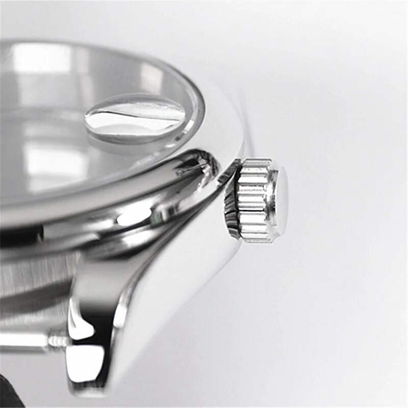 36mm 39mm Oyster Design Rounded Edge Sapphire Crystal 316l Steel Waterproof Watch Case For Nh35a Nh36 Movement Seiko Skx007 MODs. 