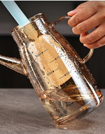 100ml and 800ml 400 DEGREE HEAT RESISTANT Oil Tank | Glass jar with stopper for oil - vinegar - soy sauce - fish sauce | GOLD POTTER WITH Stainless steel lid. 