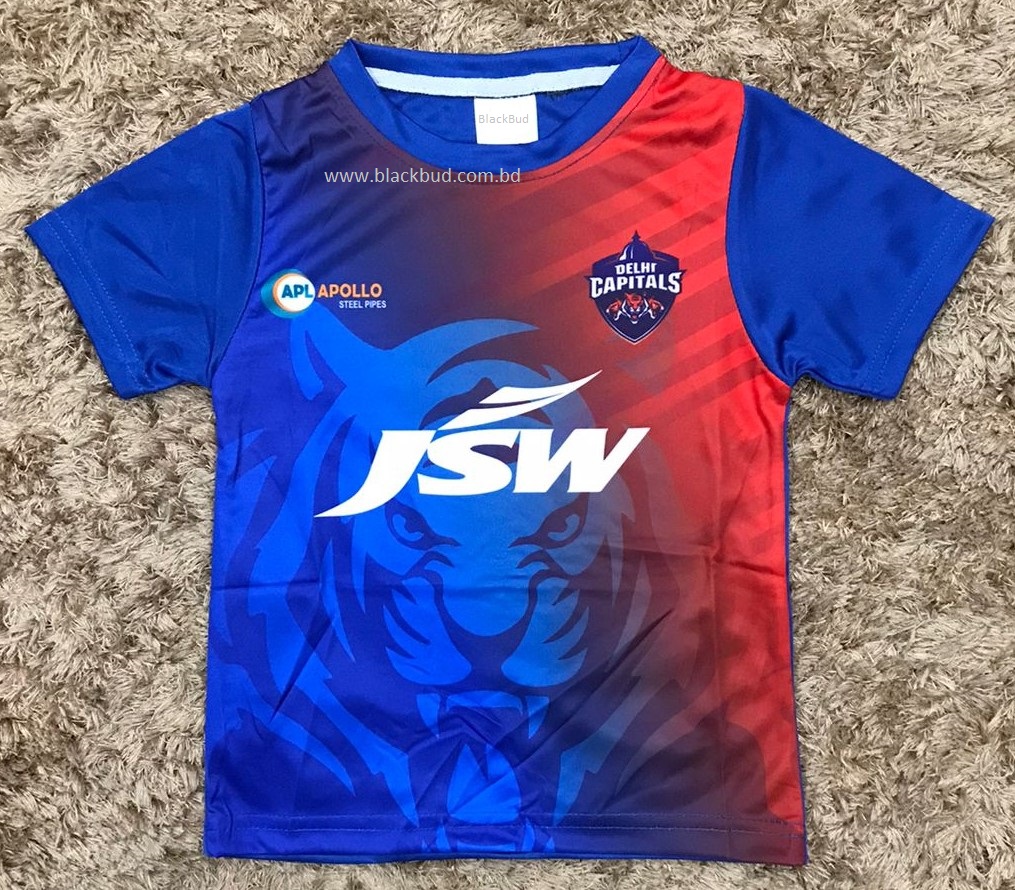 IPL Delhi Capitals Boys Jersey 2022 