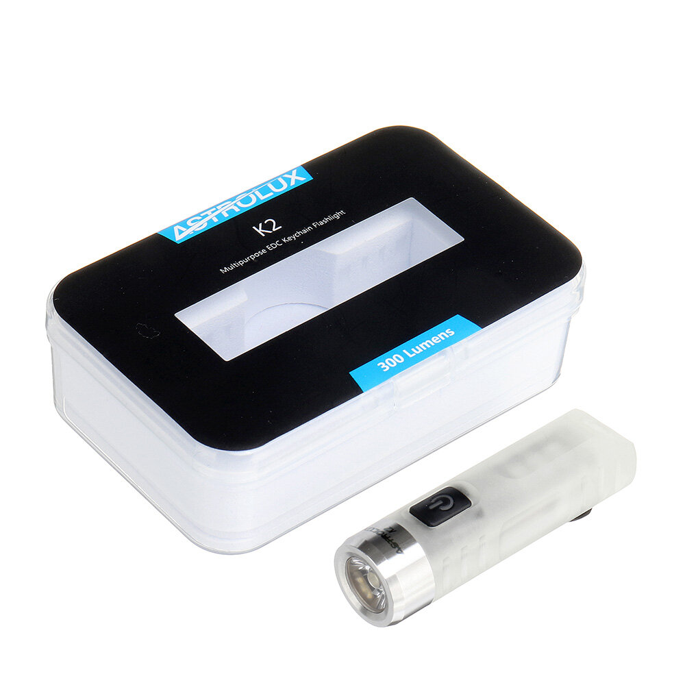 Astrolux K2 300LM USB-C EDC color light. 