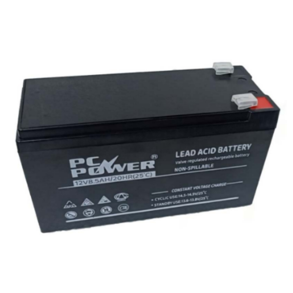 12V 8.5AH PC POWER UPS Battery (Without Packet). 