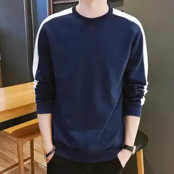 Winter Men's Long Sleeve T-shirt Trendy 