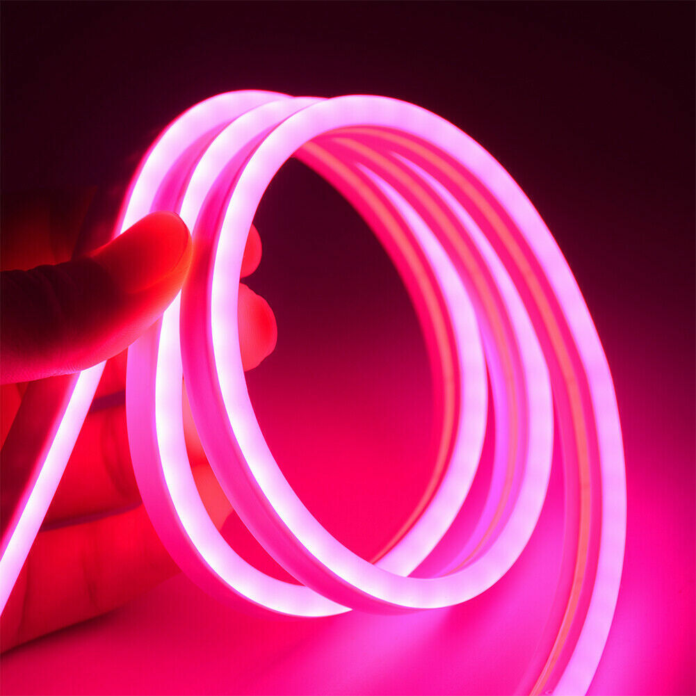 15 feet Neon Light Strip DC12V Flexible DIY LED SMD 2835 120LEDs/M IP67 Waterproof DIY Light warm Home Decoration - Rgb Led Strip Light. 
