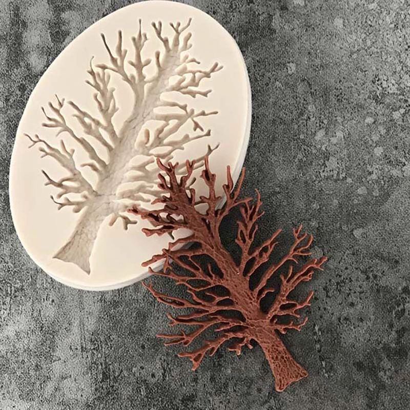 3D Tree Mold Cake Silicone Molds Fondant Mold Cake Decorating Tools  Fullhouse. 