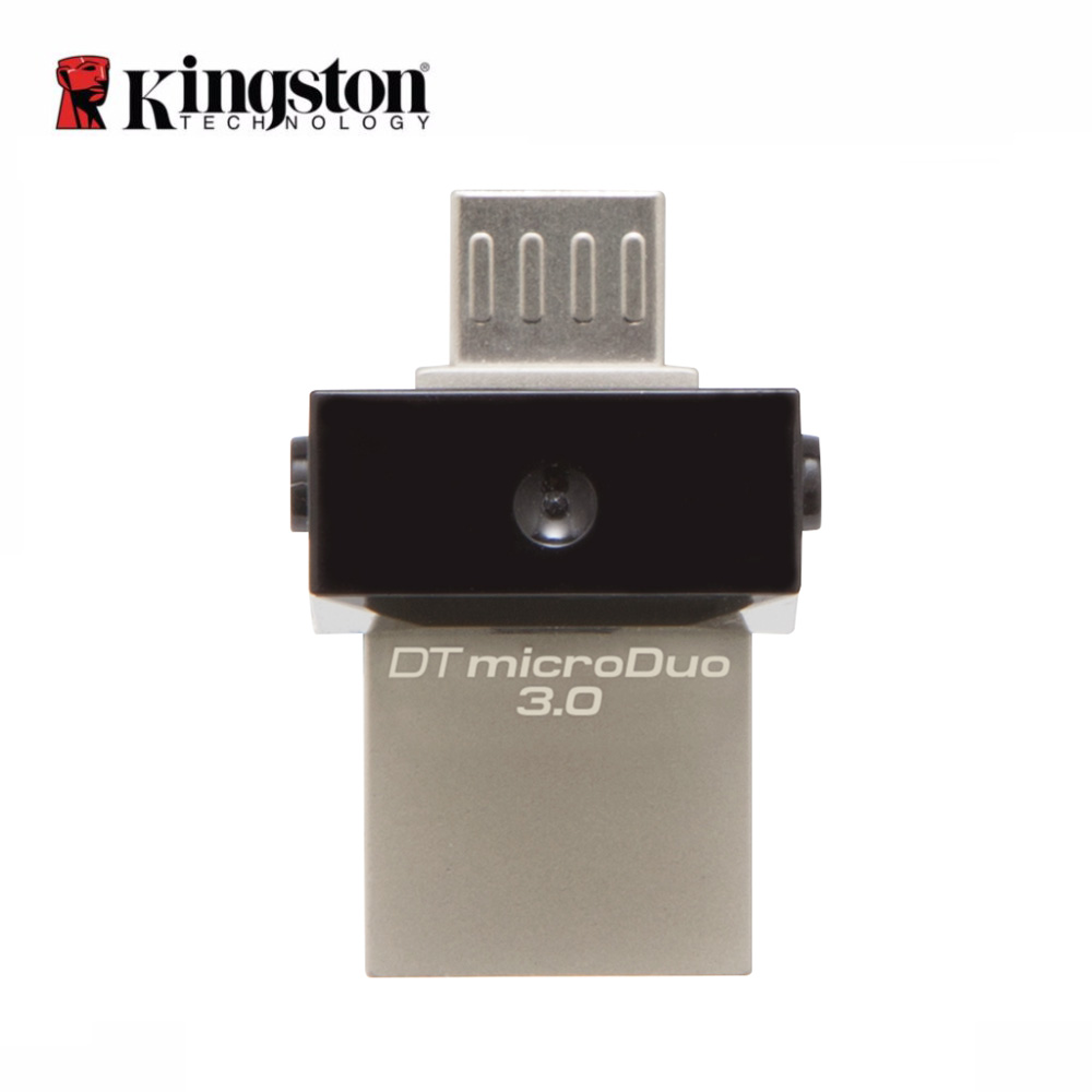 Kingston USB 3.0 pen drive Smartphone Micro Memory 16gb 32gb 64gb Portable Storage Stick microDuo OTG usb flash drive pendrive. 