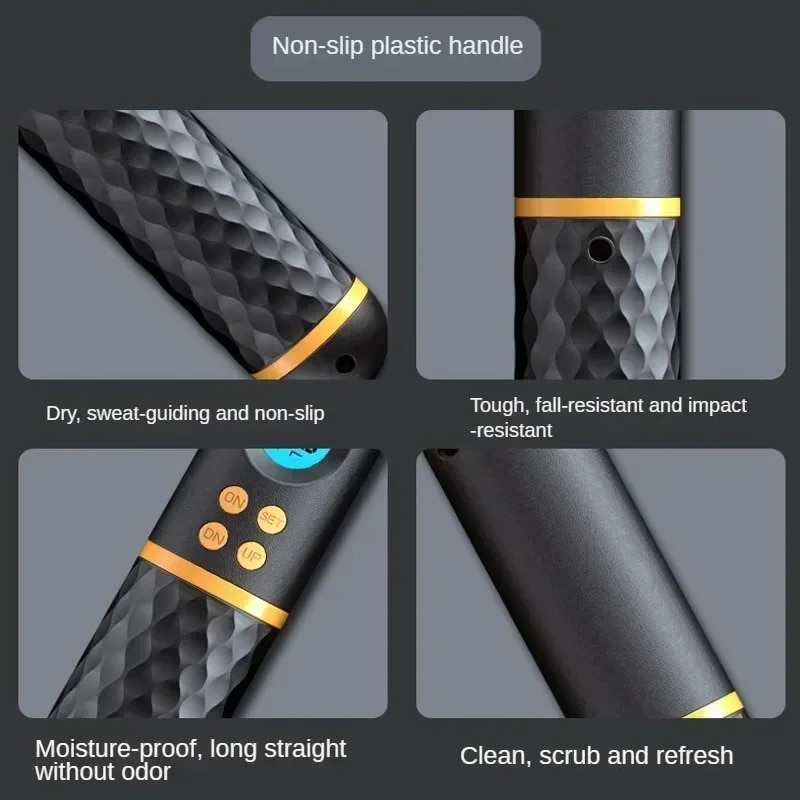 2 In 1 Multifun Skipping Rope With Digital Counter Speed Professional Ball Bearings And Non-slip Handles Jumps And Calorie Count. 