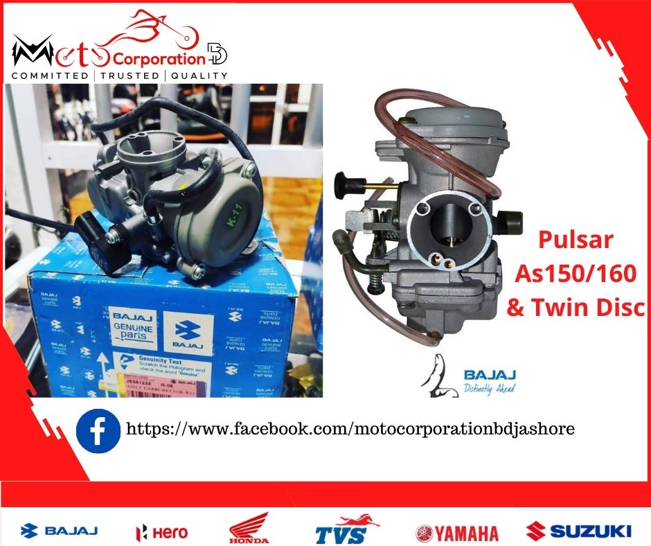 Carborator bajaj Pulsar 150/ Twin Disk/ AS