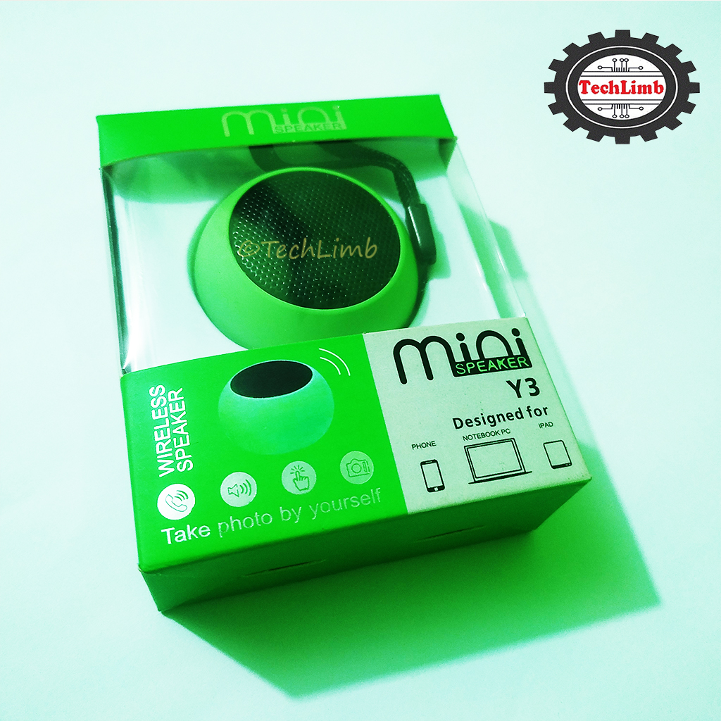 🔊 Bluetooth Speaker Small Size with Powerful Stereo Sound 🎶 450mAh Battery Backup | Compact & Portable Design | TechLimb. 