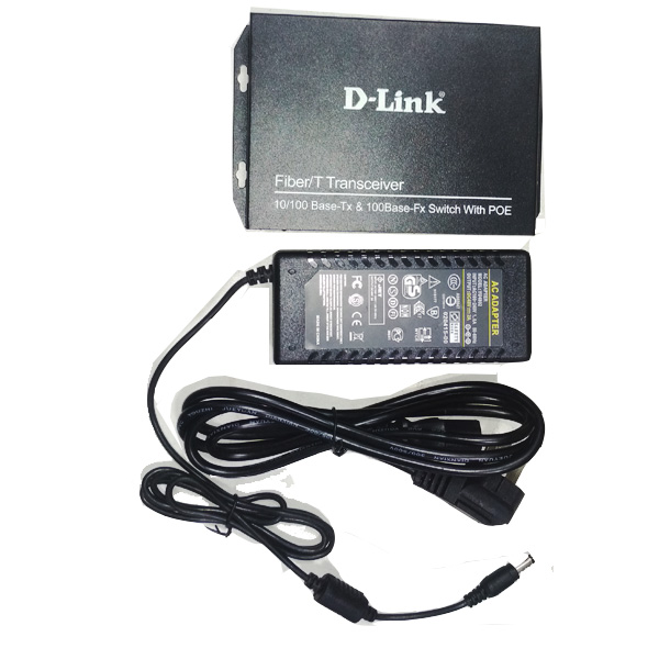 D-link 5-Port 10/100 Switch with 4-Port Poe. 
