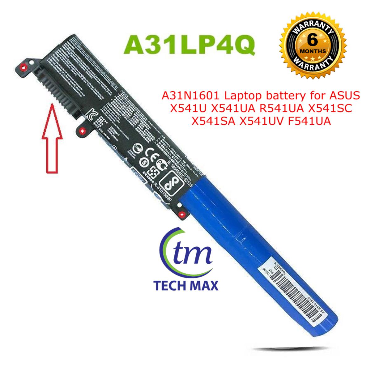 Asus Laptop battery For Asus A31N1601 for X541 X541S x541N X541NA X541U X541UA X541SA X541SC X541UV X541SC R541N R541U R541UJ R541UA R541UV F541 Series