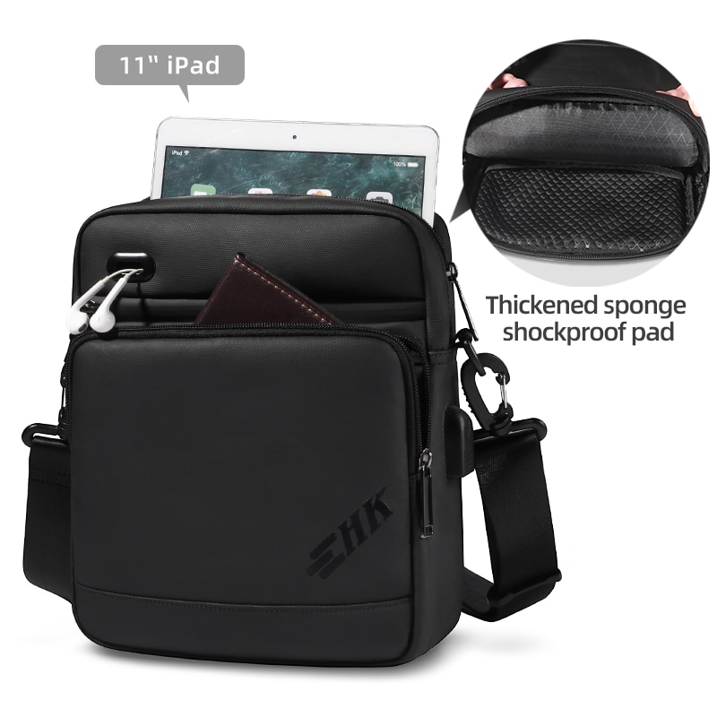 Crossbo ag en Fit 11 Inch d And 7 Inch hone igh Quality Waterproof Shoulder ag For usines a With S Charging. 