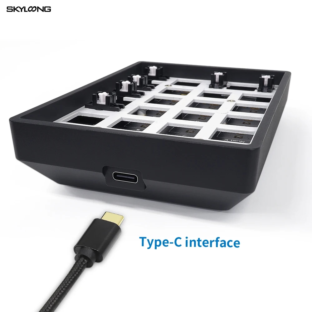 SKYLOONG GK21S Mechanical Numeric Keyboard Mini Gamer Bluetooth Mechanical Switch Gaming Keyboards for Win Tablet Laptop Desktop. 