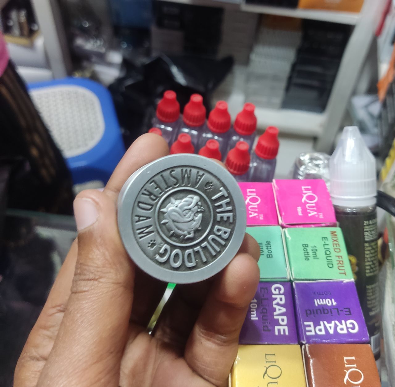 Mini Aluminum Alloy Spice Crusher Hand Muller Pollen Herbal Herb Grinder. 