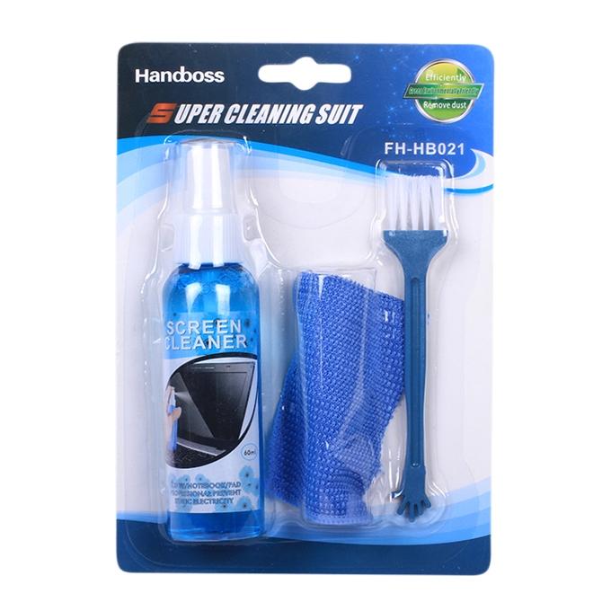 Comprehensive Screen Mobile Phone Computer Kit: Laptop Cleaning Brush and 3-Piece Cleaning Set for Pristine Displays. 