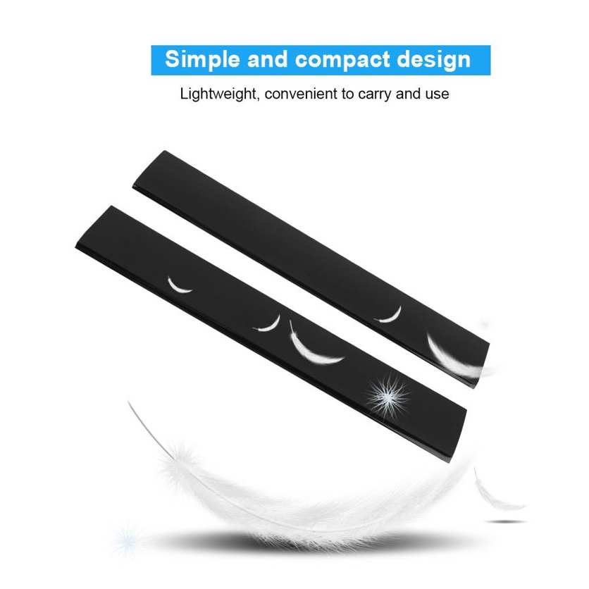 Left & Right Faceplate Cover for PS3 Slim Black Replacement Case Console. 