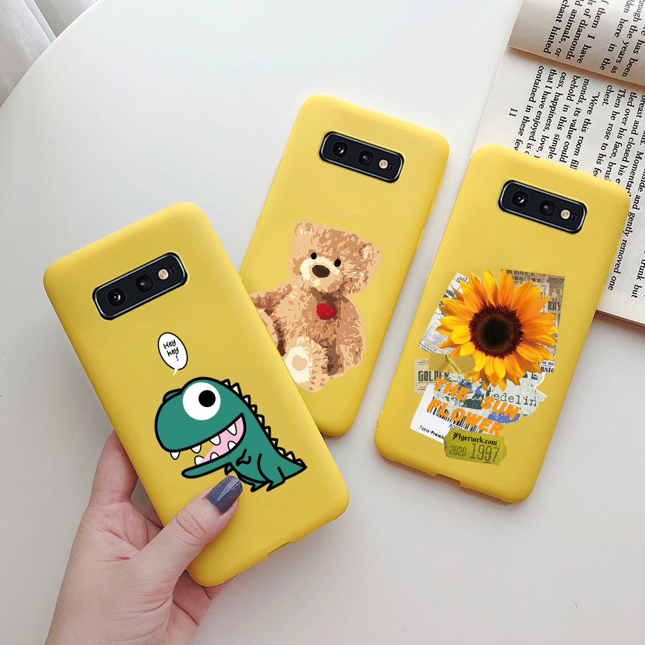 Case For Samsung Galaxy S10e Samsung S10e S10 e S 10e 10 e Case Luxury Protective Cute Silicone Soft TPU Phone Cases Cover Capas. 