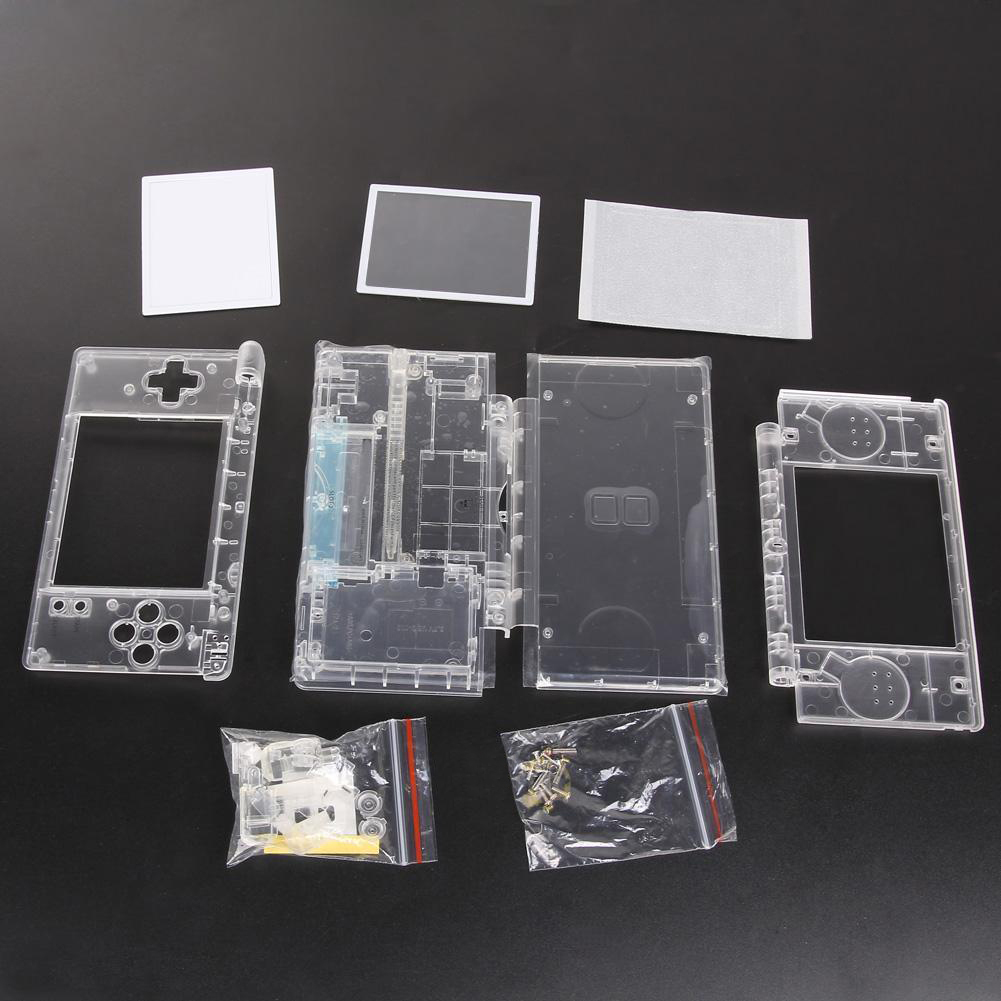 Replacement Transparent Housing Shell Screen Lens Case for Nintendo DS Lite. 