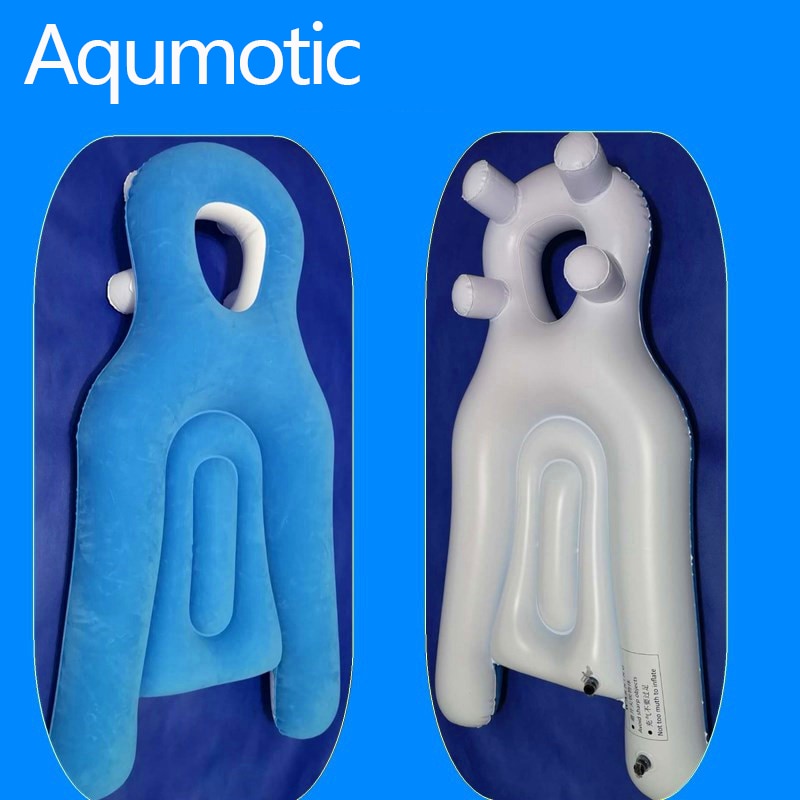 Aqumotic Prone Pillows Ophthalmic Pillow Inflatable Backrest Big Back Injury Sleeping Pad Rectangular Cushion Rehabilitation. 
