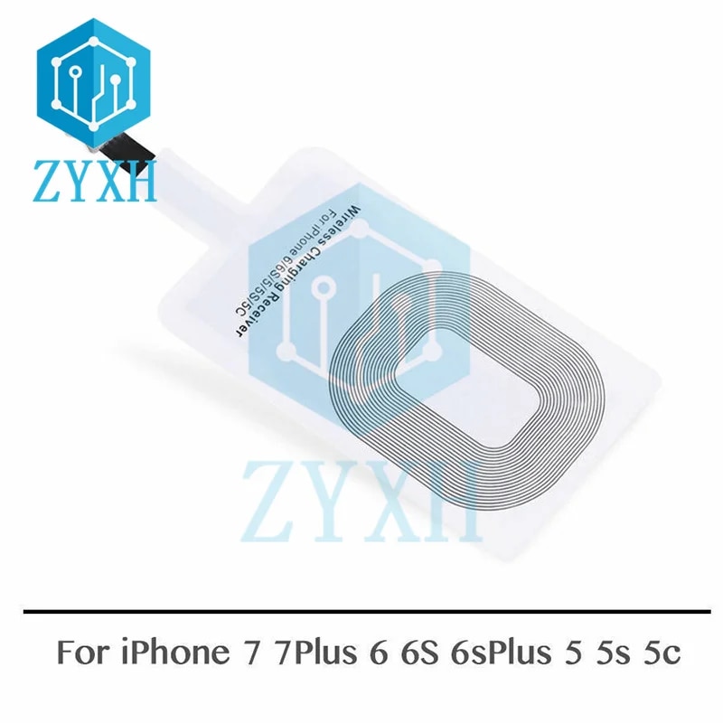 5V 1.5A Wireless Charger Receiver Type C Micro USB Qi Fast Wireless Charging Adapter for IPhone Android Samsung Huawei Xiaomi. 