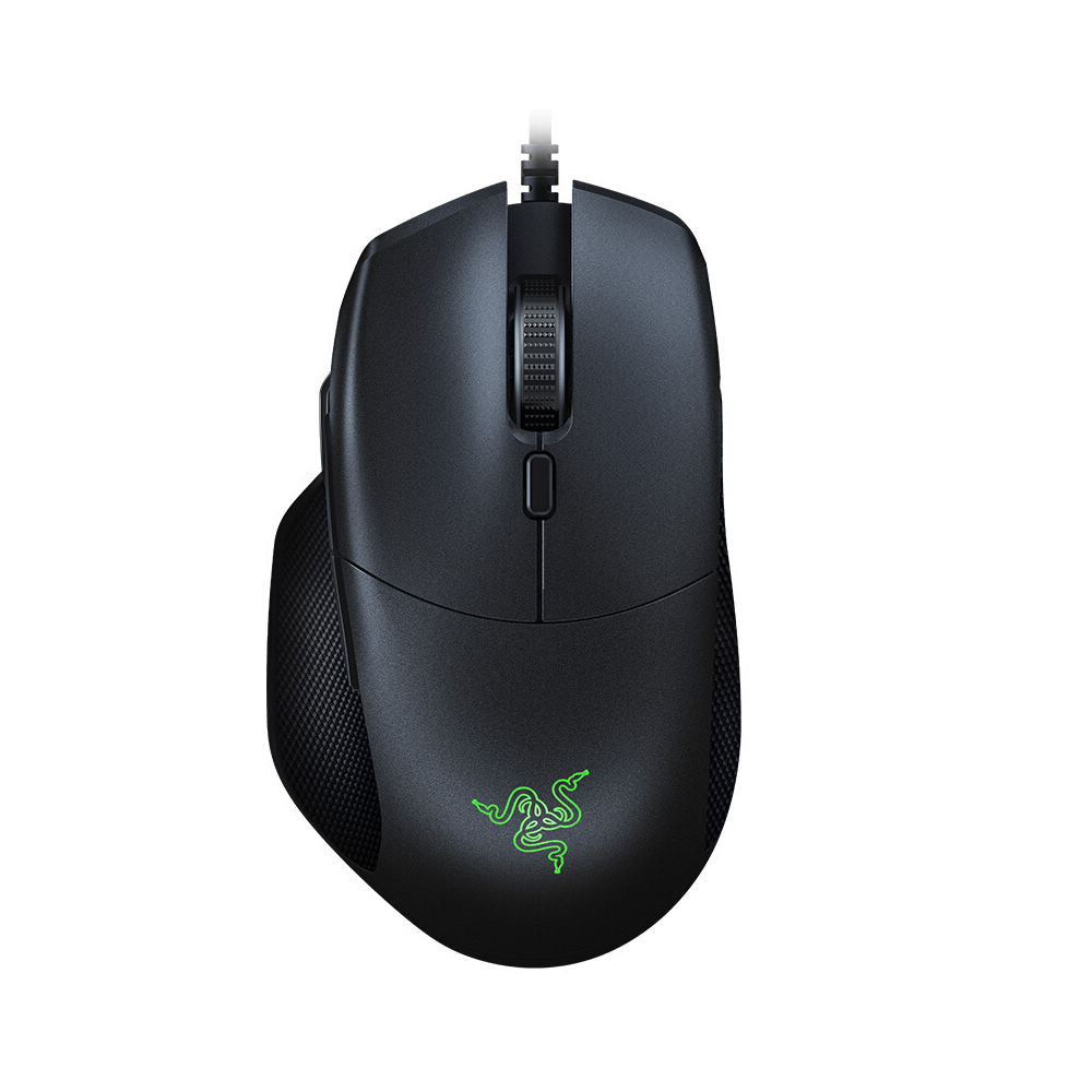 Razer Basilisk Essential Wired RGB Gaming Mouse 6400DPI Optical Sensor 8 Programmable Buttons Ergonomic Design. 