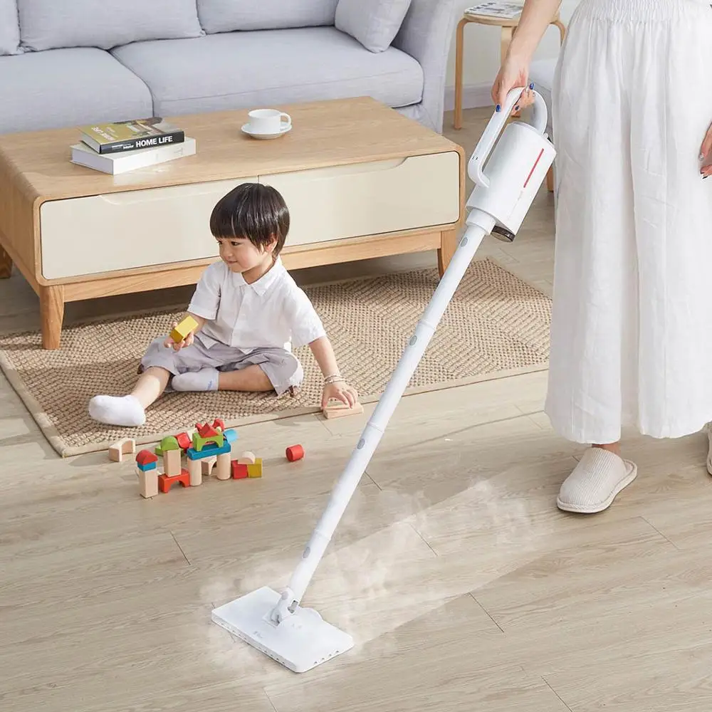 Xiaomi Deerma ZQ610 Multifunctional Handheld Steam Cleaner Anti-Dry Design Steamer Mop Sterilized Cleaner Removable Steam Mop