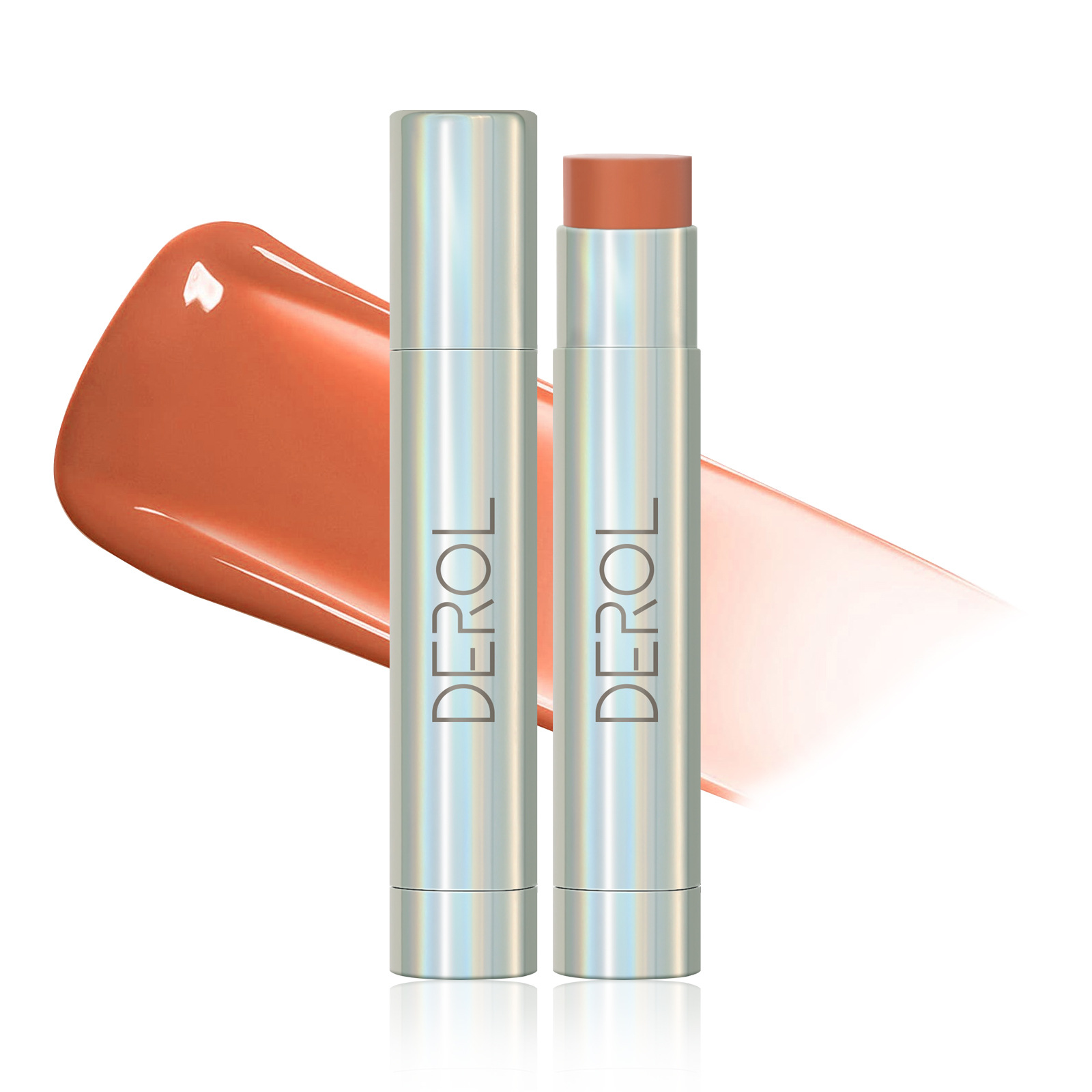 Cross-border DEROL Aqua Lipstick 10 Shades of Dewy Light Lip Gloss, Non-greasy and Moisturizing Mirror Lipstick