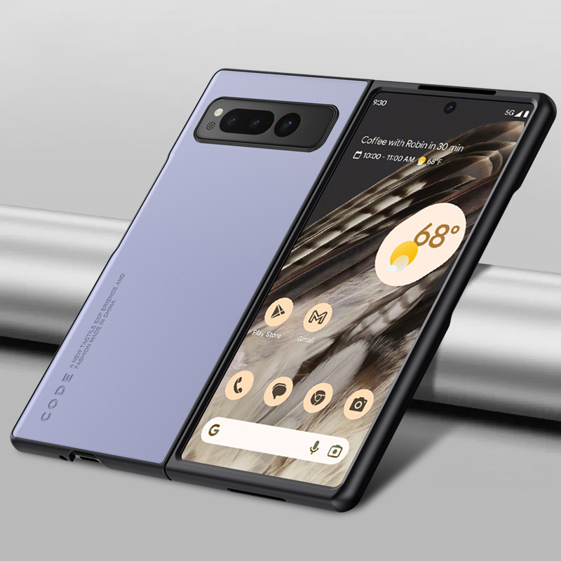 For Google Pixel Fold Case All-Inclusive Shockproof Soft Leather Ultra-Thin Fashion For Google Pixel Fold Back Cover. 