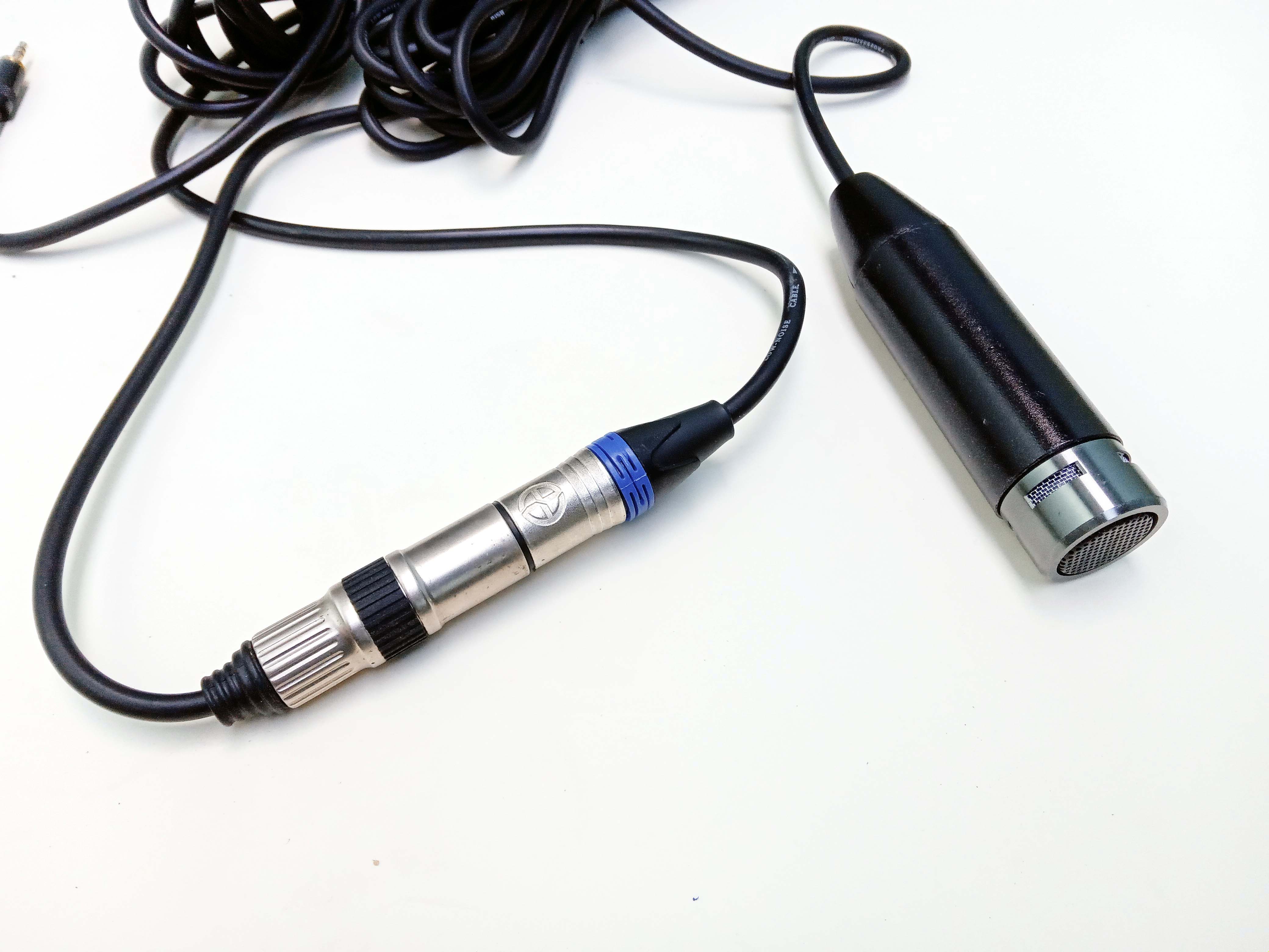 WAZ Microphone for Camera using Shure 959 mic Coil with 24- 30 feet Long Wire 3.5mm jack. 