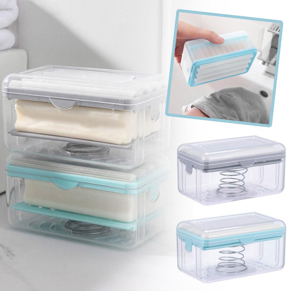 Clothes Cleaning Brush Soap Dispenser Roller Foaming Soap Box Dish with Drain Multifunctional Scrubbing Brush Soap Drain Roller. 