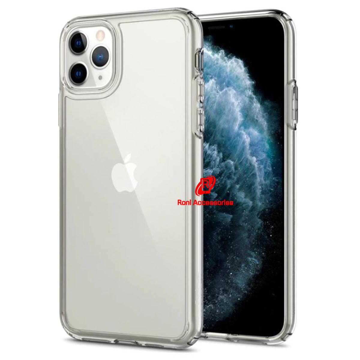 Spigen Clear TPU For iPhone 11 Pro - Liquid Crystal Shine with Flexible and Durable Shock Absorption Ultra Hybrid Transparent AirSkin Case