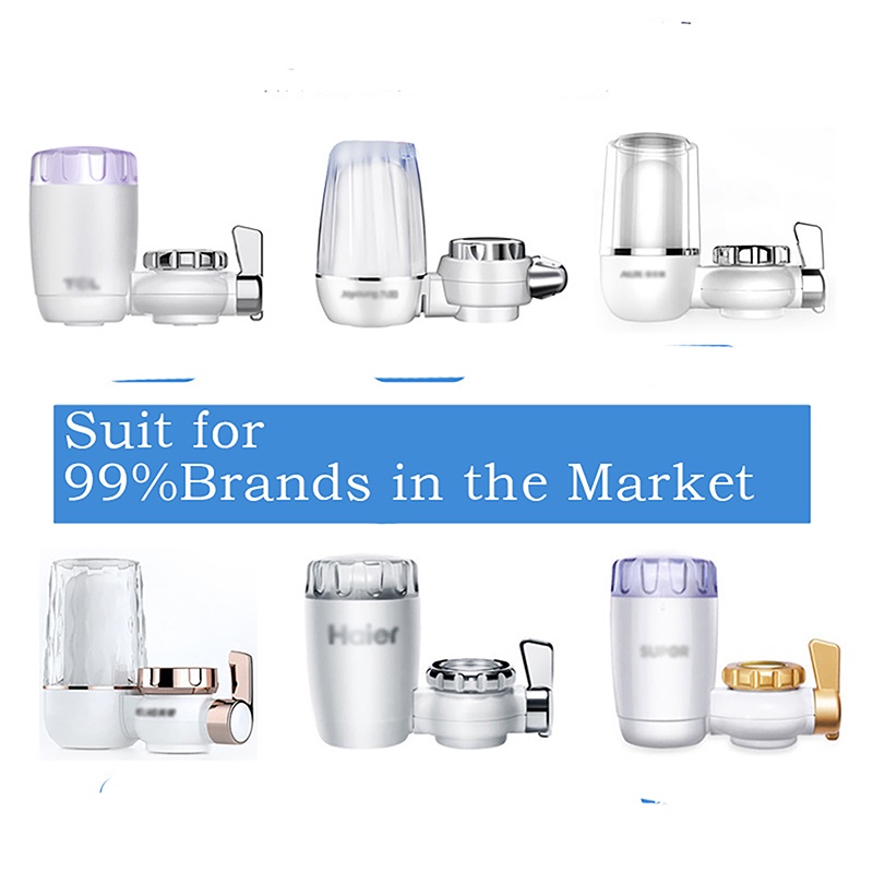 [IN Stock Store] Tap Water Filter Element Cartridge Washable Replacement Reduce Chlorine The Accessories of the Water Purifier. 