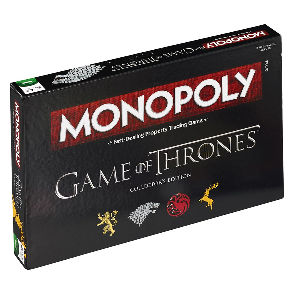 Monopoly Game of Thrones Party Board Game Toy Monopoly Card. 