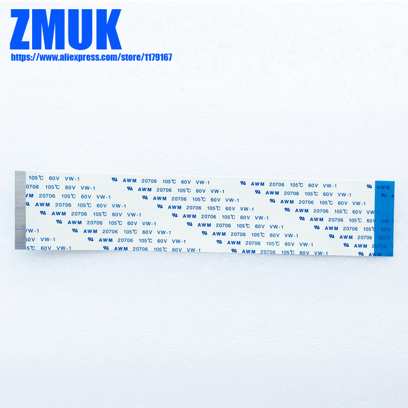 AWM 20706 105C 60V VW-1 Flexible FFC Ribbon Cable. 