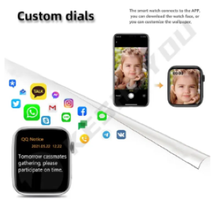 S9 Ultra Smart Watch Series 8 Men Women BlueTooth Call Smartwatch Wireless Charging 2.02 inch Heart Rate Monitoring Diy Dial. 