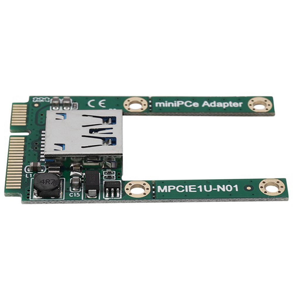 Mini PCI-E to USB3.0 Adapter Card PCIe to USB 3.0 Adapter, Suitable for Notebook Computers. 