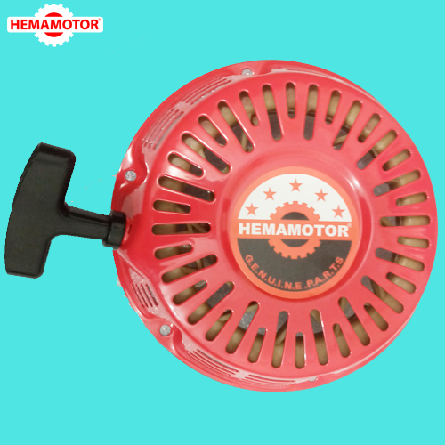 5KW, 6KW, 7KW Generator Recoil Starter Assy for 188F, 190F, 192F  HEMAMOTOR replace recoil starter gasoline/petrol/octane generator engine spare parts. 