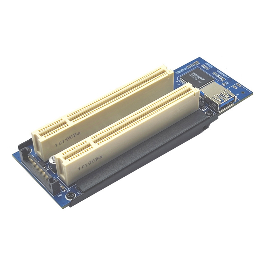 1 Piece PCIE to 2 PCI Slot Support Capture Card Golden Tax Card Sound Card Parallel Port Card. 