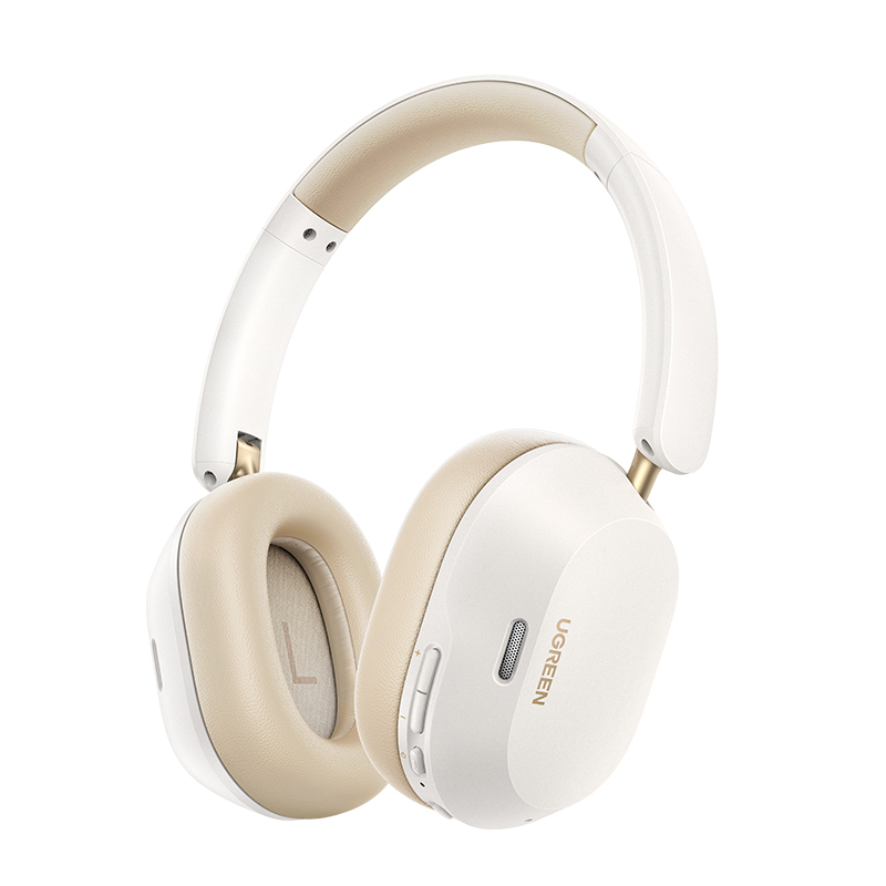 UGREEN Choice Max5c Wireless Bluetooth Headphones 43dB Active Noise Cancellation Hi-Res LDAC 75H Spatial Audio Earbuds Headset. 