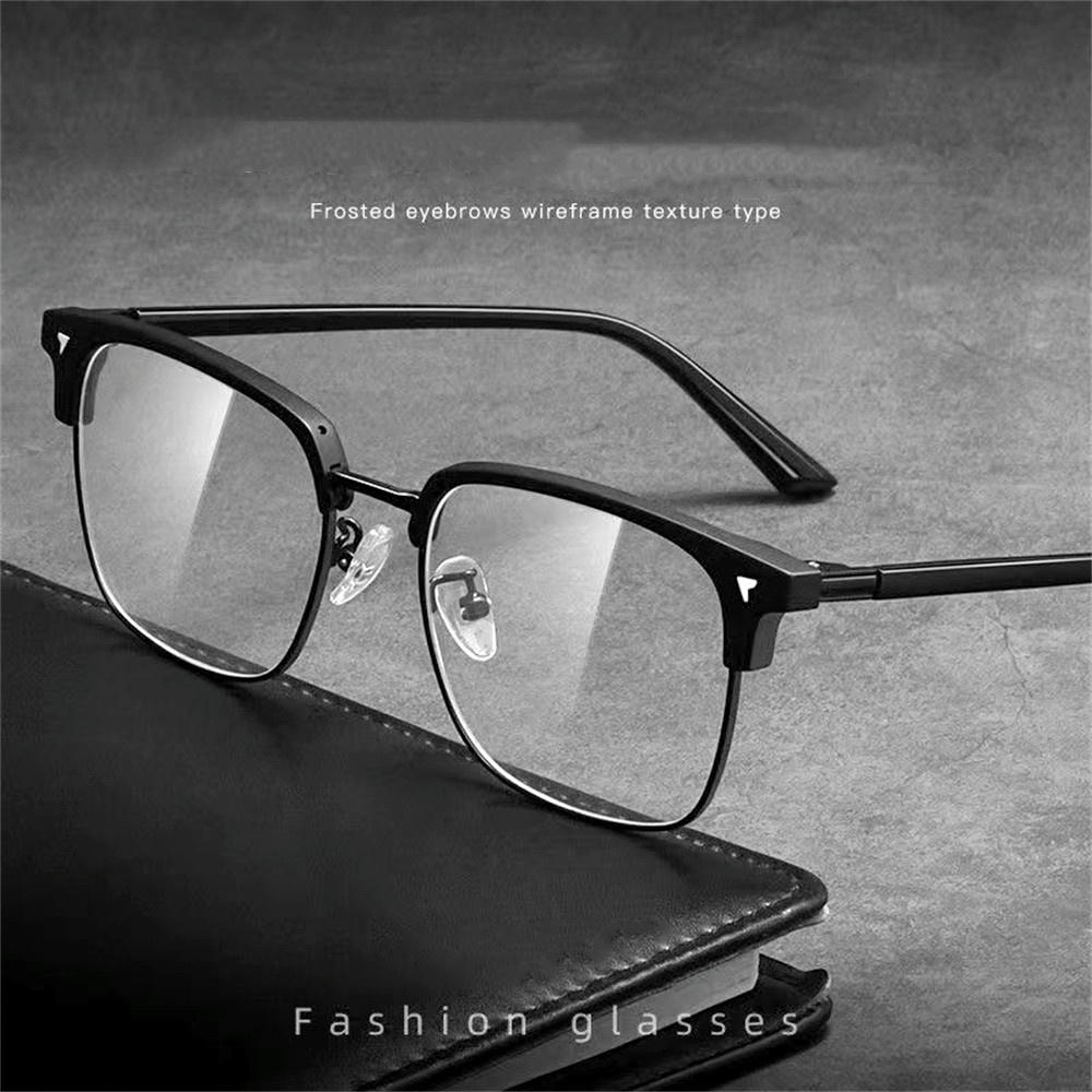 Square Frame Eyeglasses Lightweight Computer Glasses Blue Light Glasses for Computer Use Gaming Reading Women and Men Digital Devices. 
