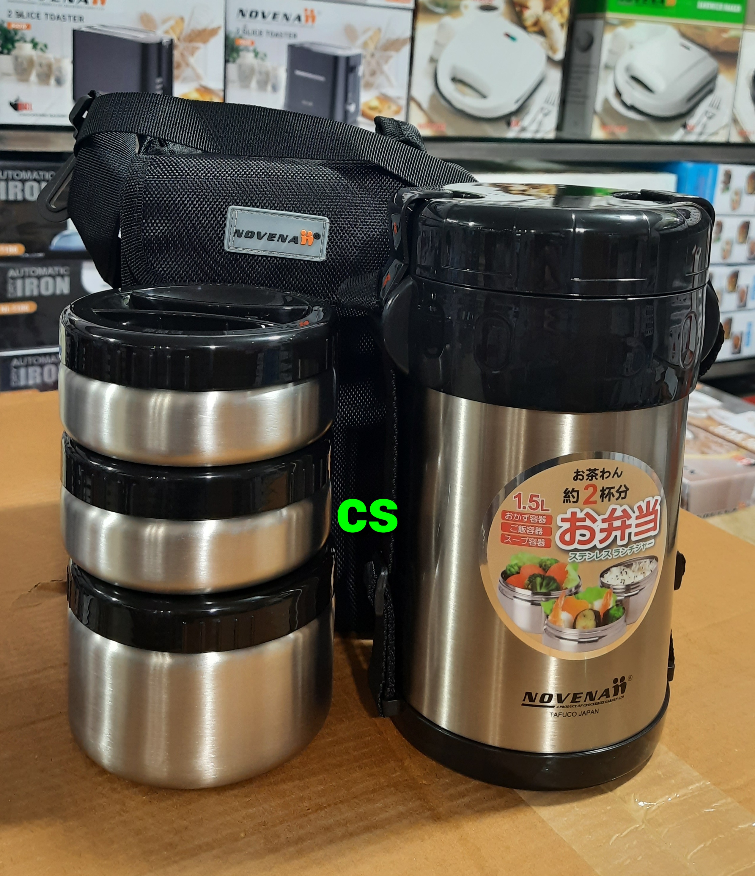 Lunch Box 3 Layer Hotpot (Exclusive Heavy Duty). 