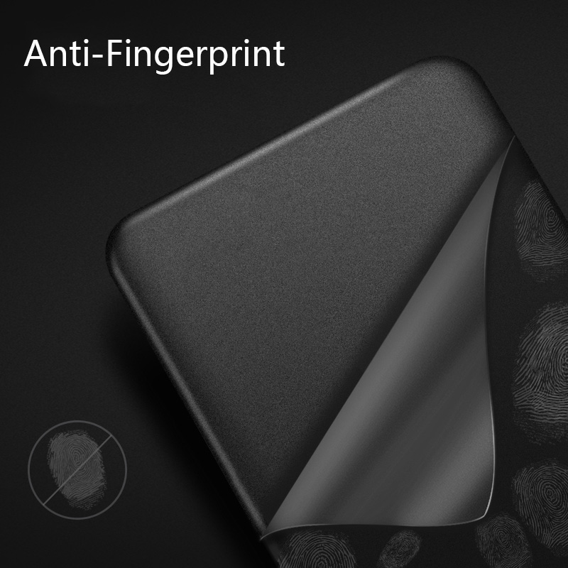 Biruiqu For Samsung Galaxy M21 Shockproof Anti Slip Soft TPU Sandstone Matte Back Case Cover. 