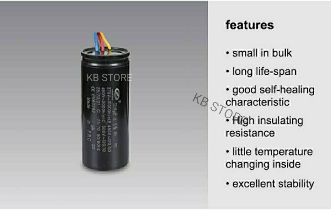 CBB60 Washing Machine Capacitor 12+5uf. 