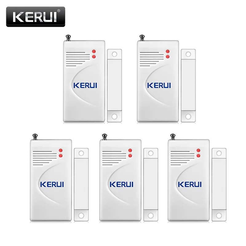 KERUI 433mhz Wireless Door Sensor Home Alarm Security Window/ Door Sensor Detector For W18 W20 K52 WIFI GSM Alarm Systems. 