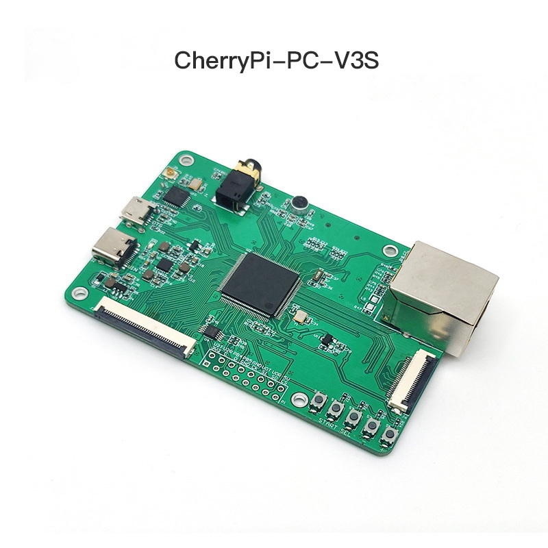 Cherry Pi Allwinner V3S LINUX+QT ARM A7 CPU Development Board. 