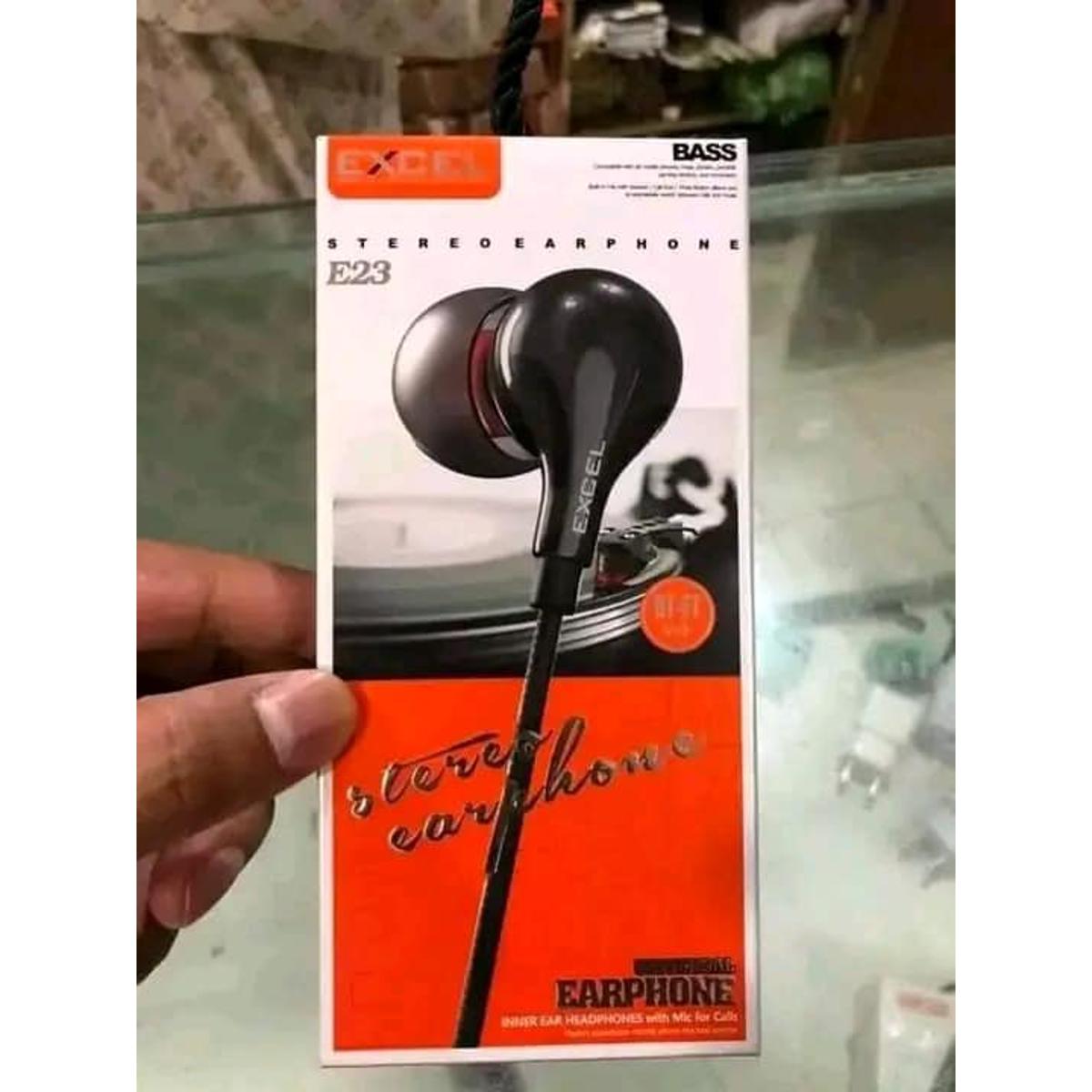Excel Music HiFi Headphone, High Definition Sound Quality E 23