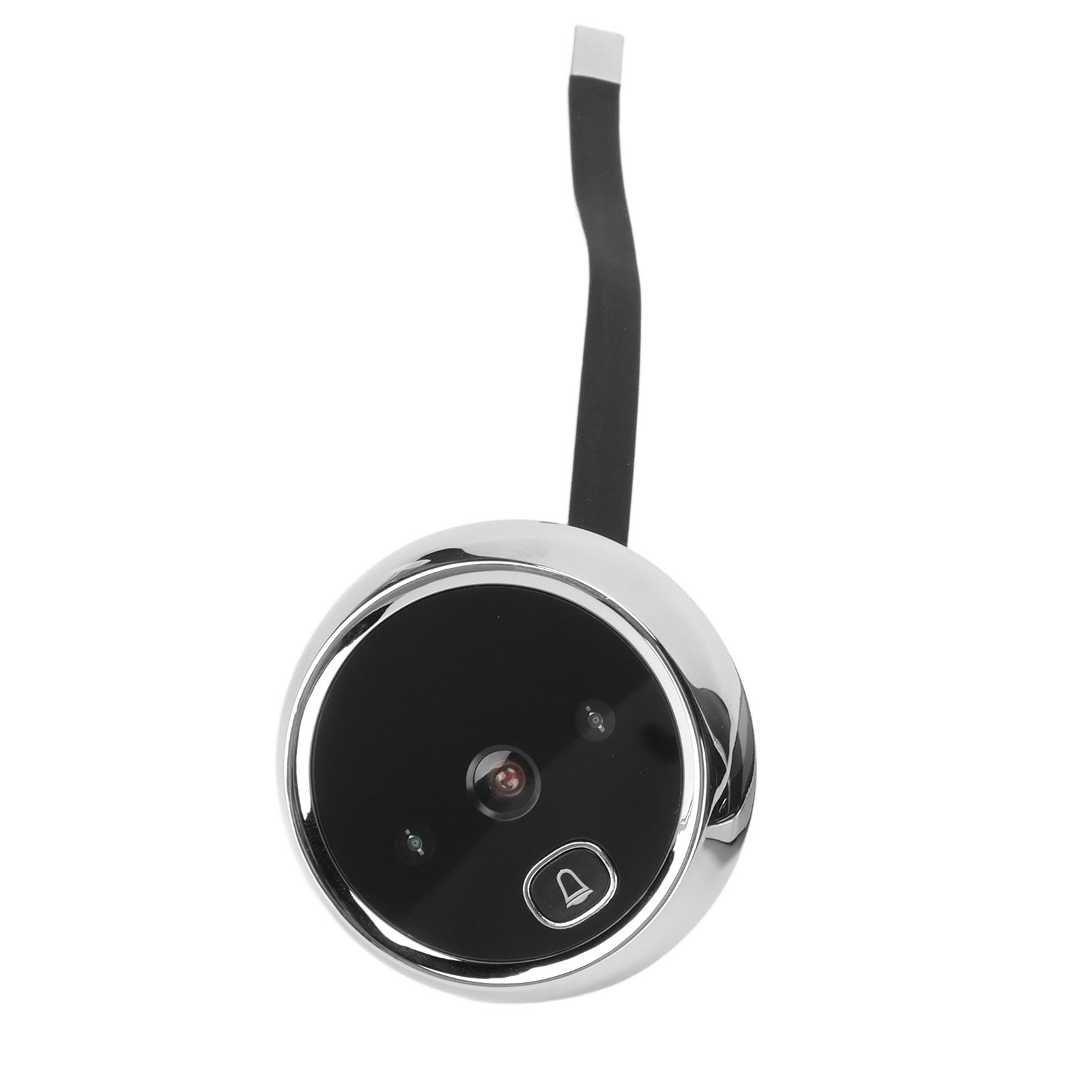 2.8in Smart Electronic Door Viewer Security Peephole Camera High Definition Infrared Night Vision for Home Hotel. 